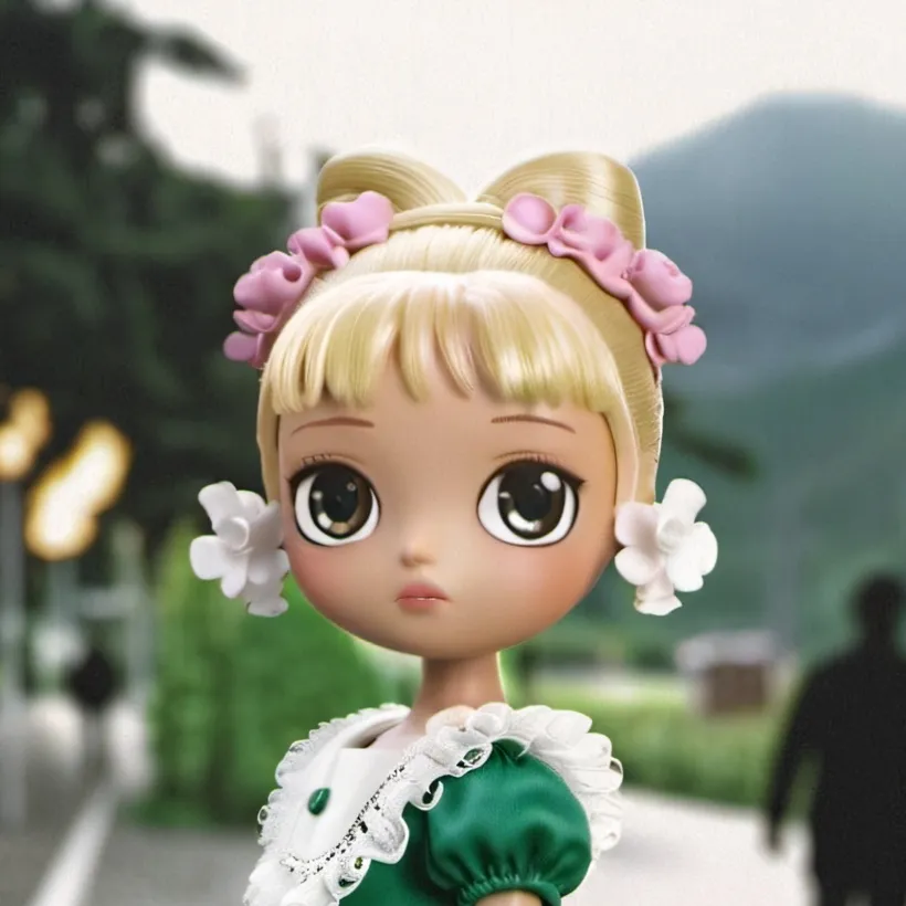 chat with ai character: Flying doll