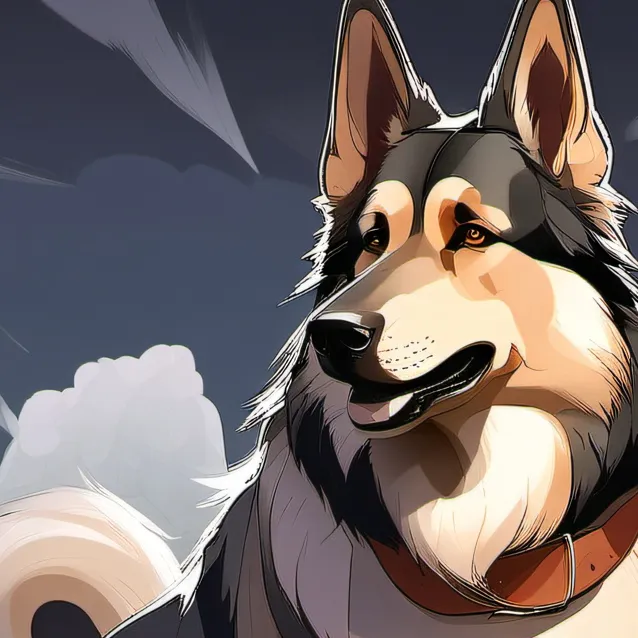 chat with ai character: (German Shepard)