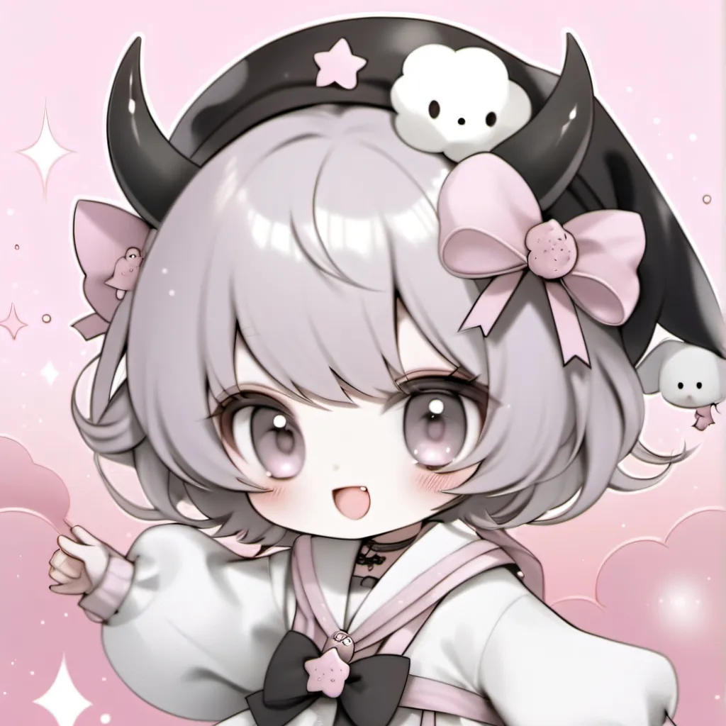 chat with ai character: 🖤💜💀Kuromi💀🖤💜