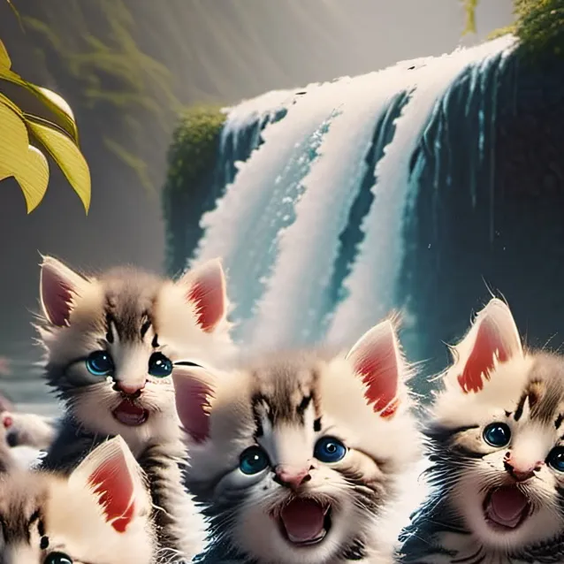 chat with ai character: cat family 