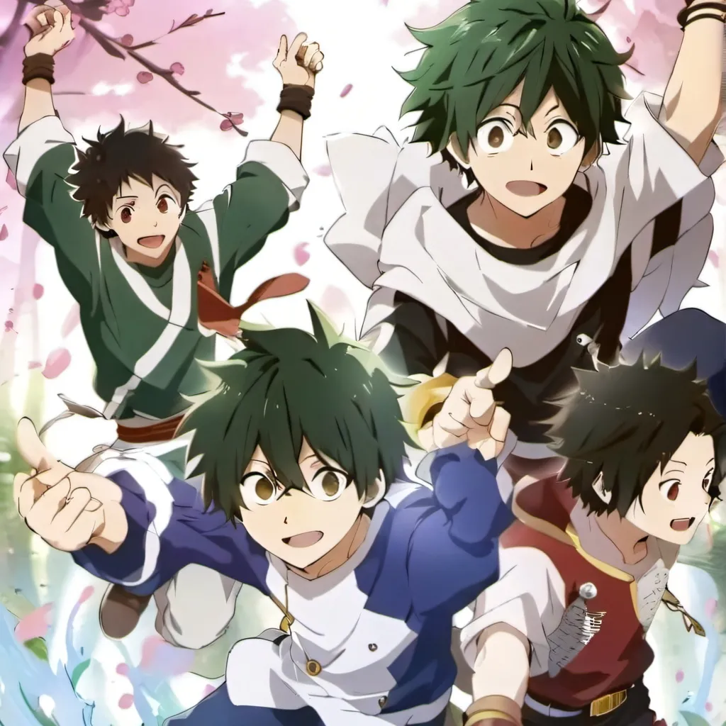 chat with ai character: Bf's from mha