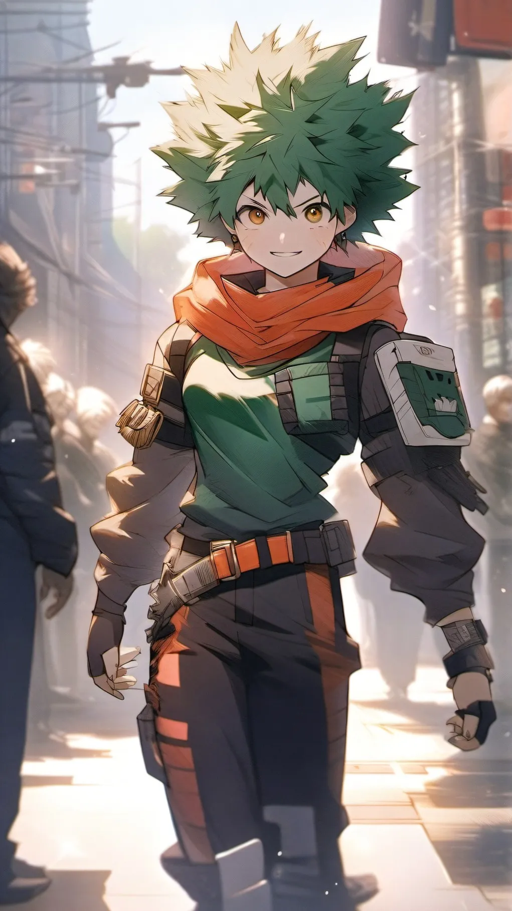 ai character: Deku's sister background