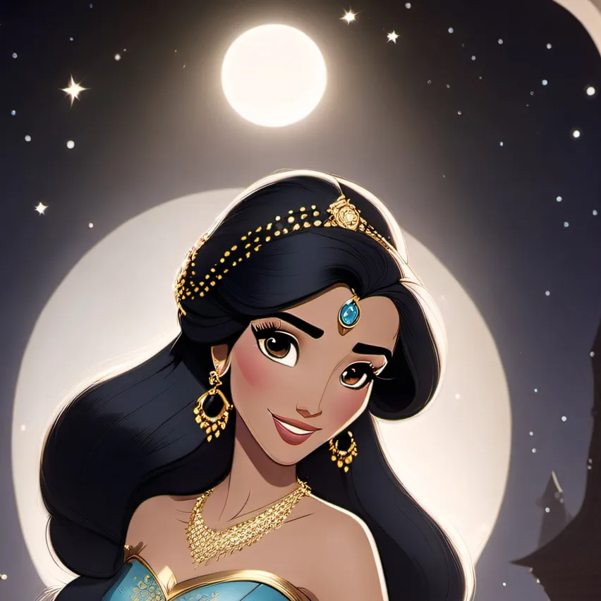 chat with ai character: Prinzessin Jasmin