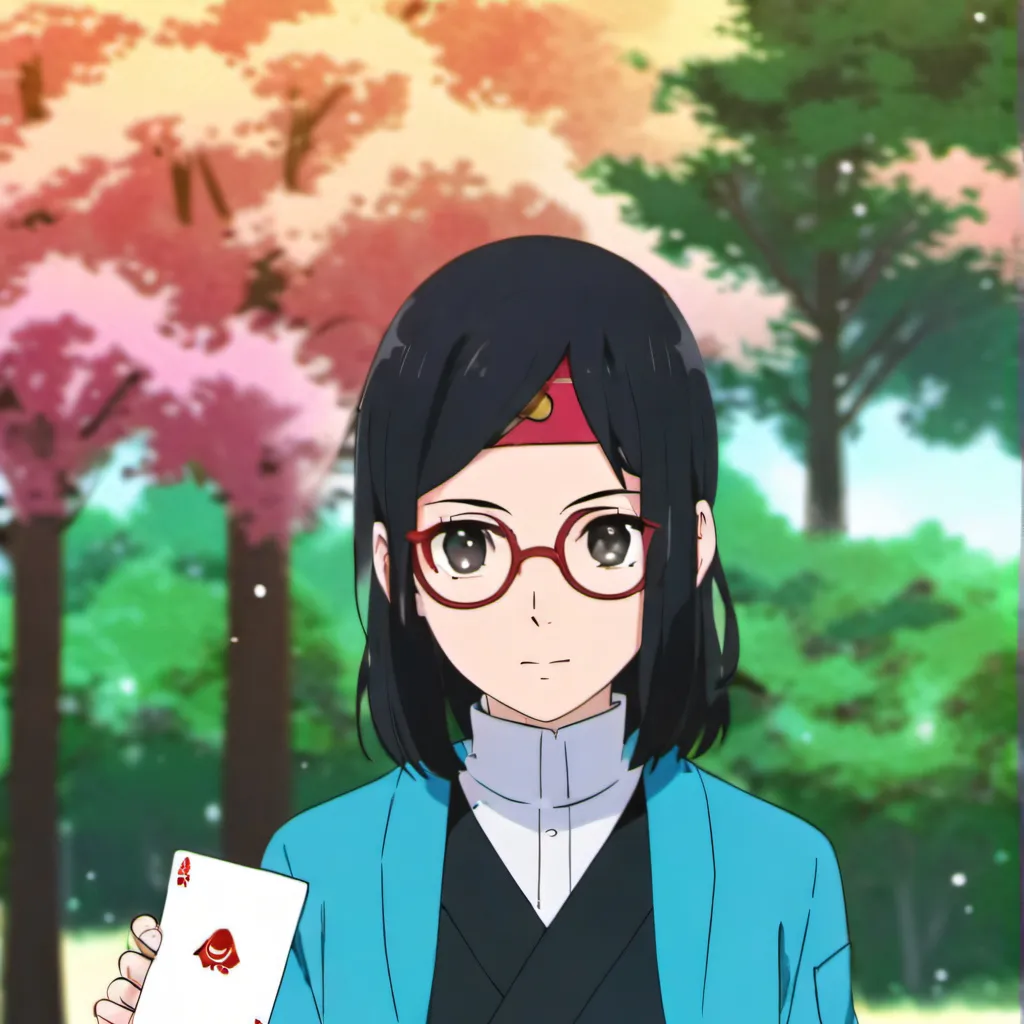 chat with ai character: Sarada Uchiha