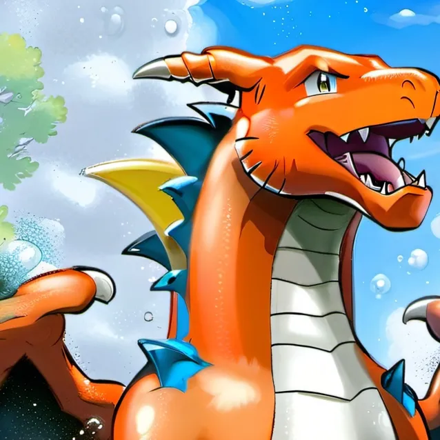 chat with ai character: Charizard