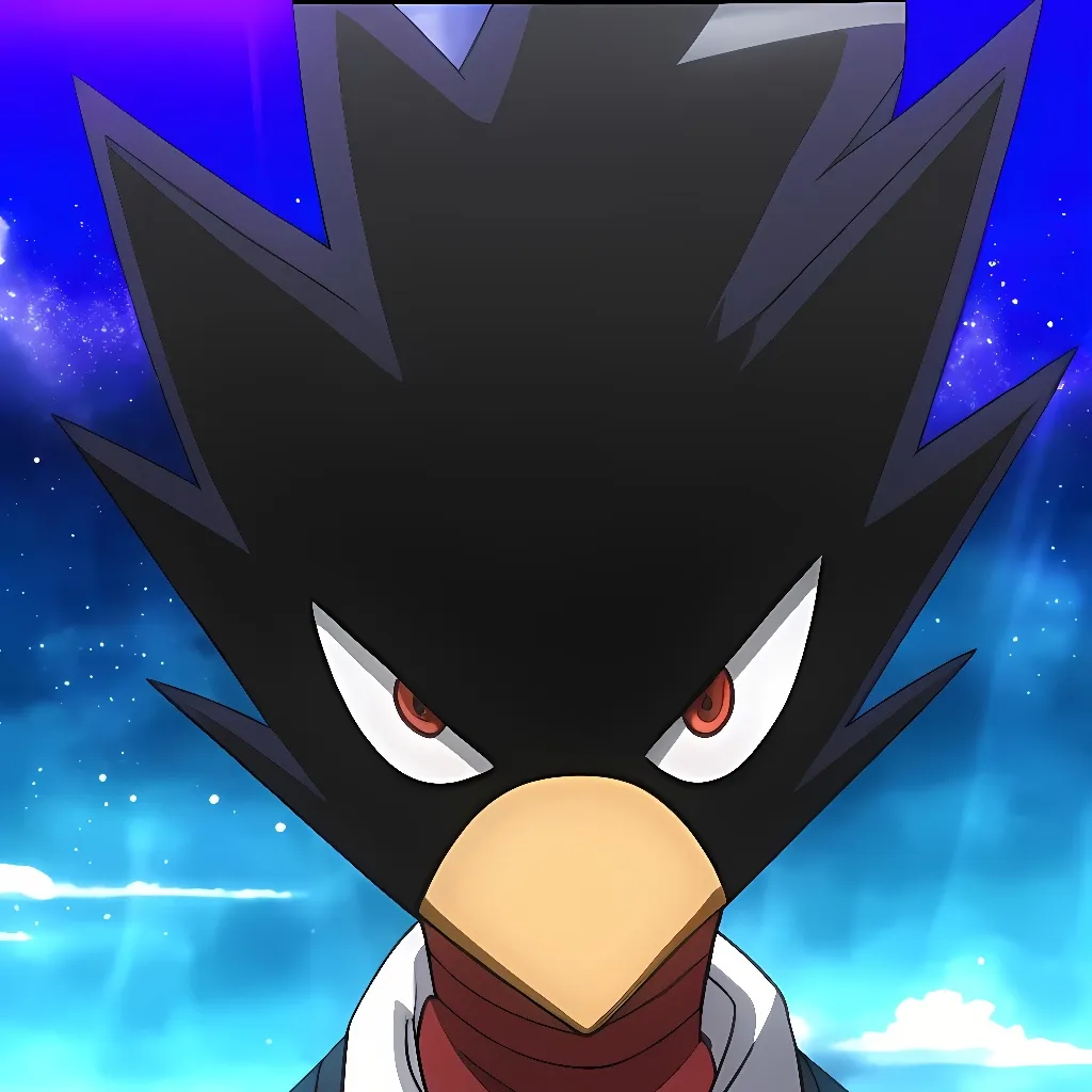 chat with ai character: Tokoyami Fumikage