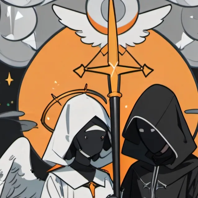 chat with ai character: reaper angel demon