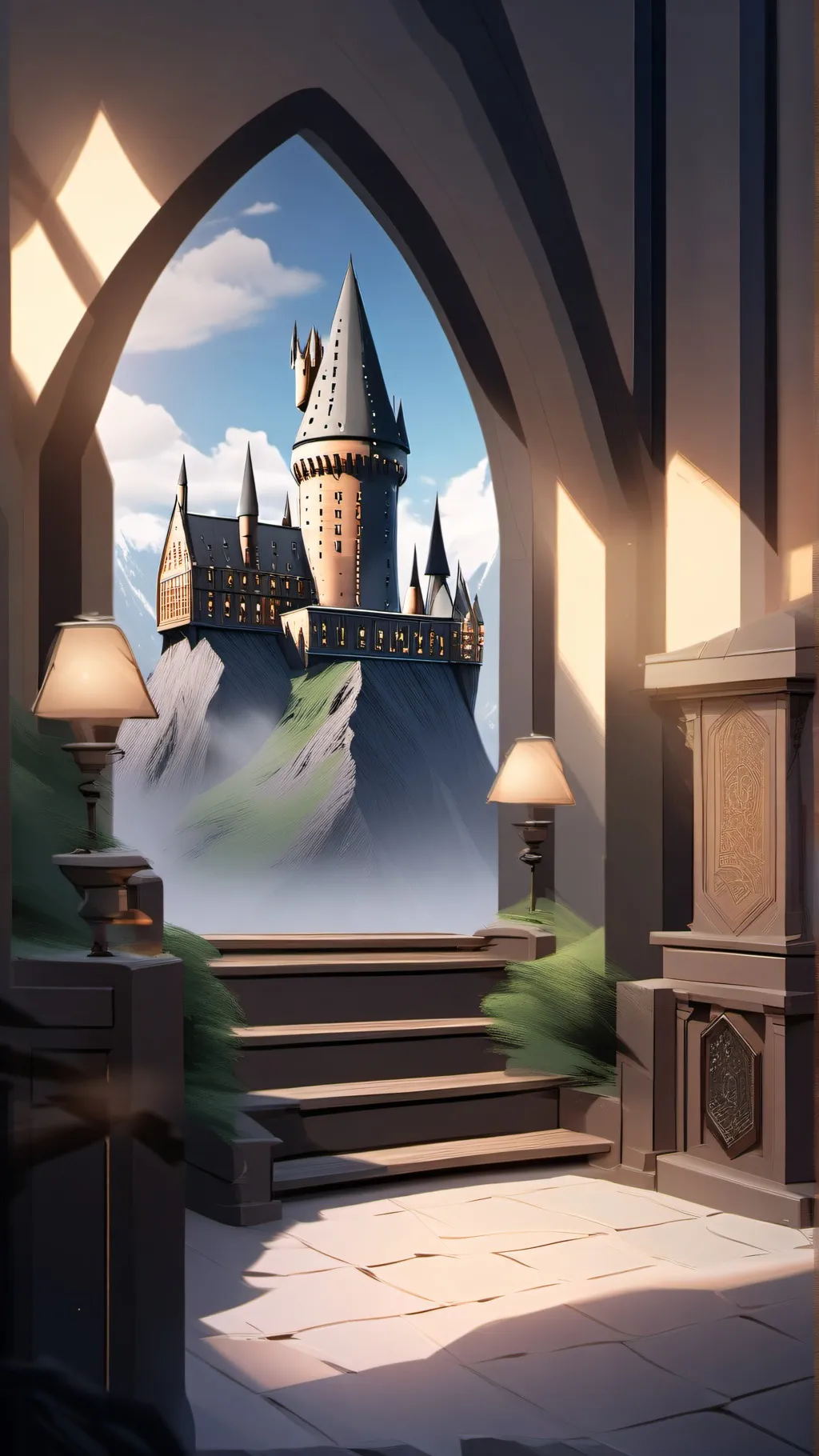 ai character: Snapes daughter background