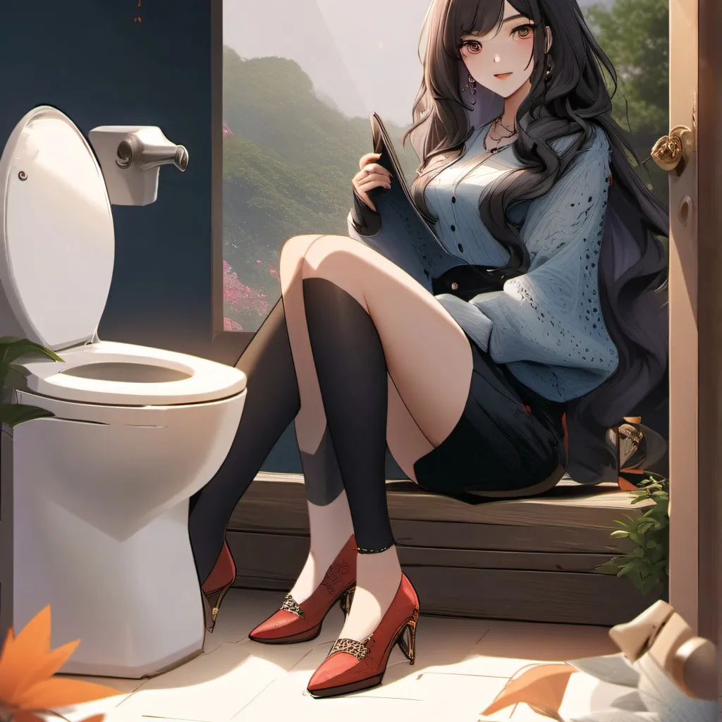 chat with ai character: poop queen