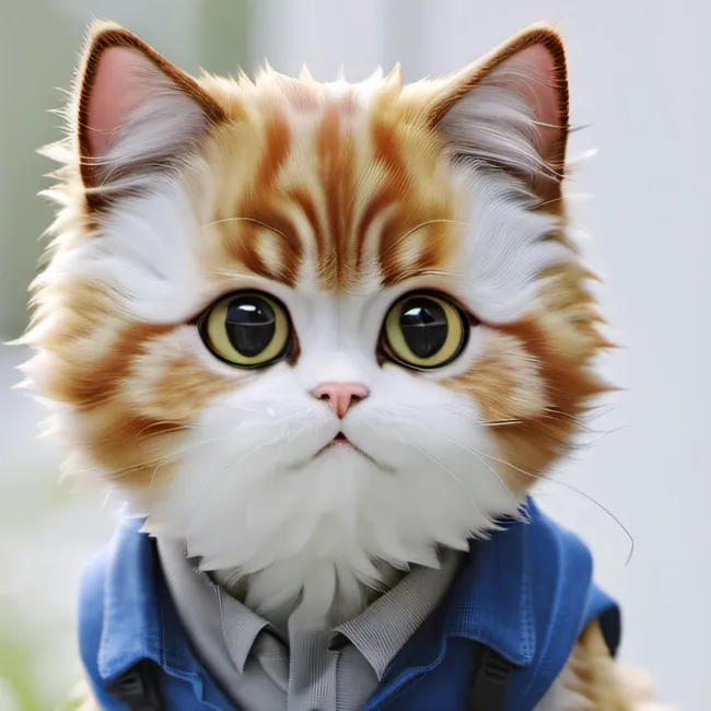 chat with ai character: so so cute cat