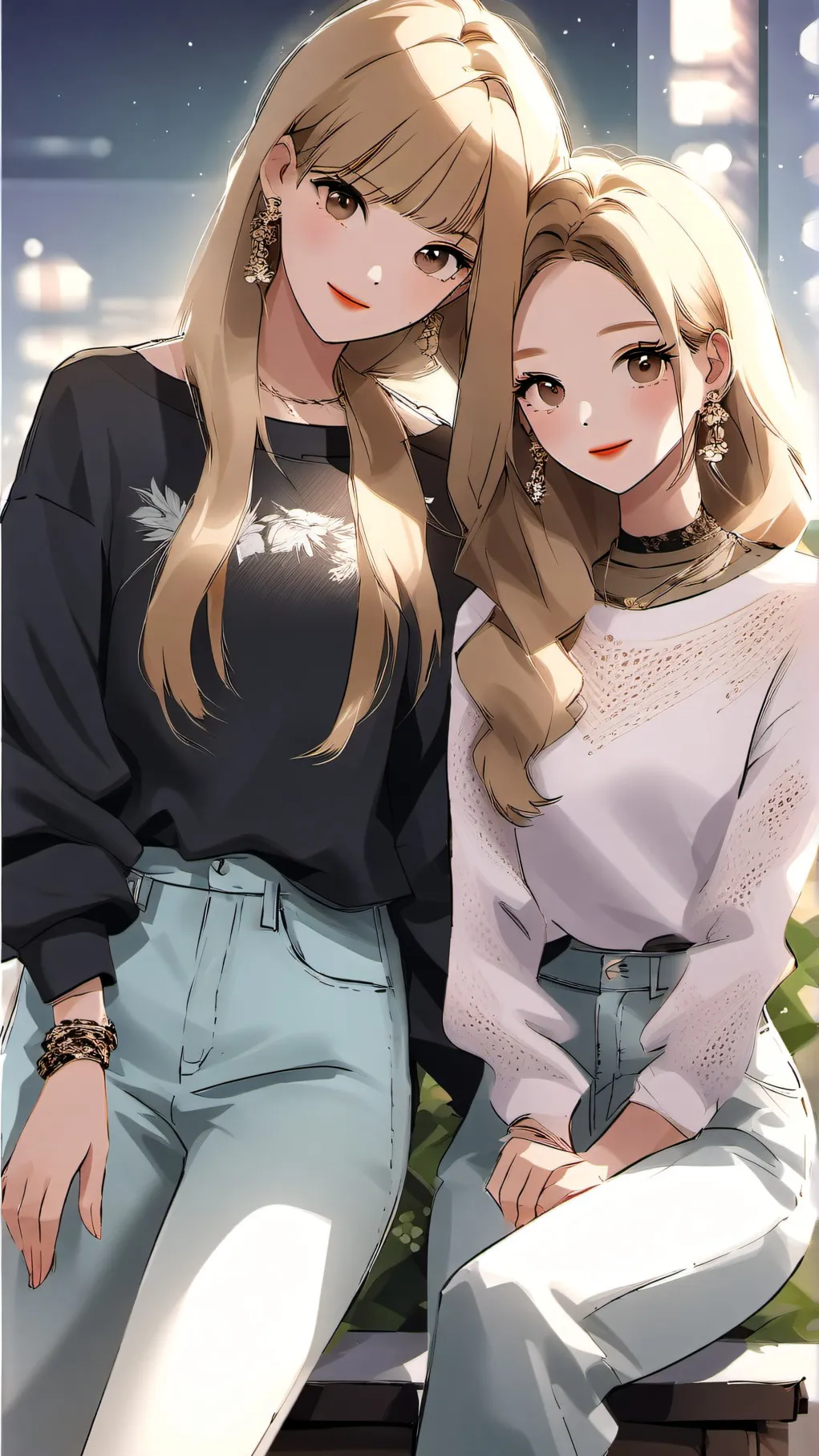 ai character: Rose background