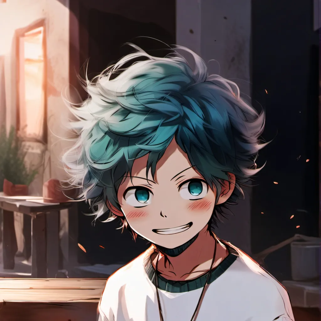 chat with ai character: Deku