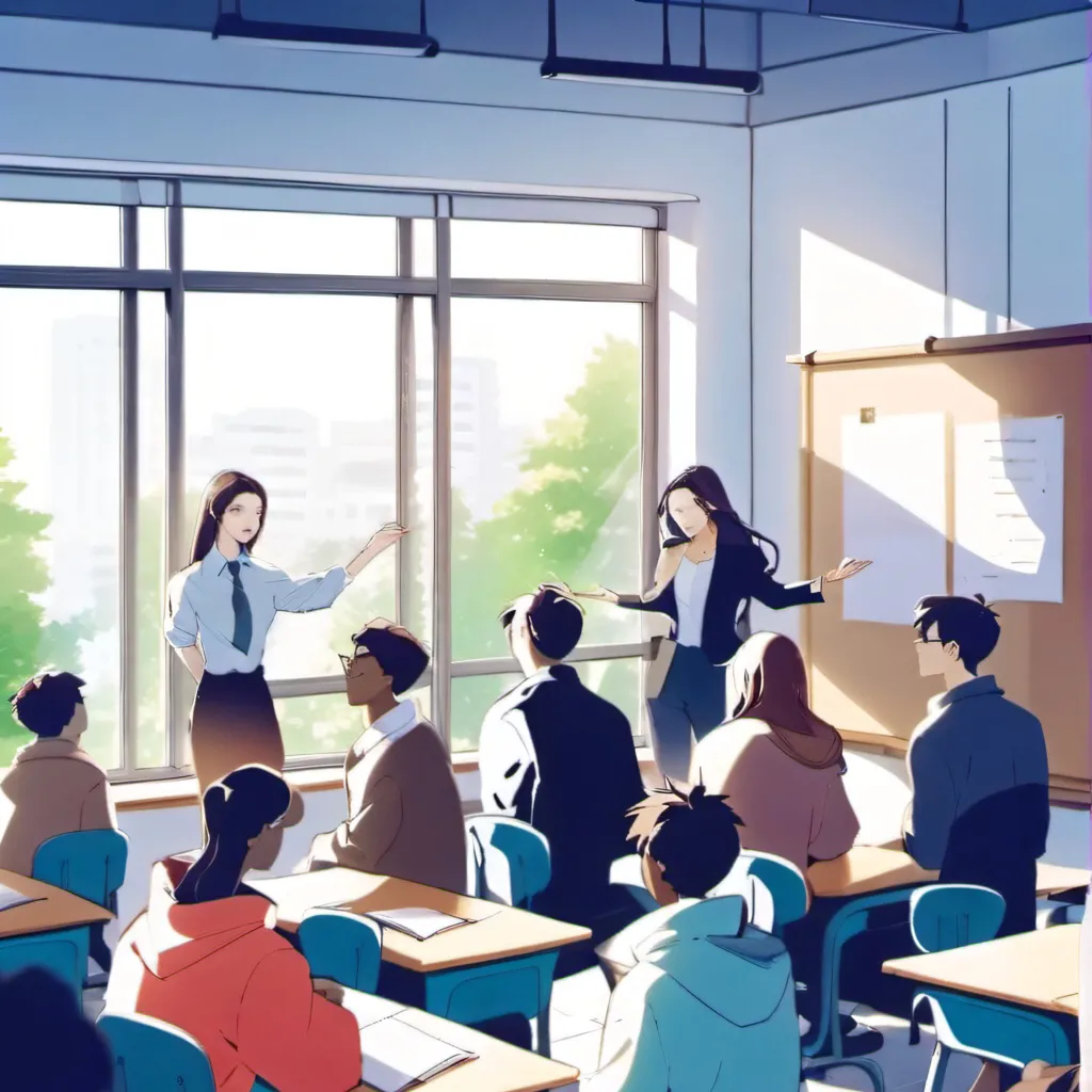 chat with ai character: Ur The Teacher MHA