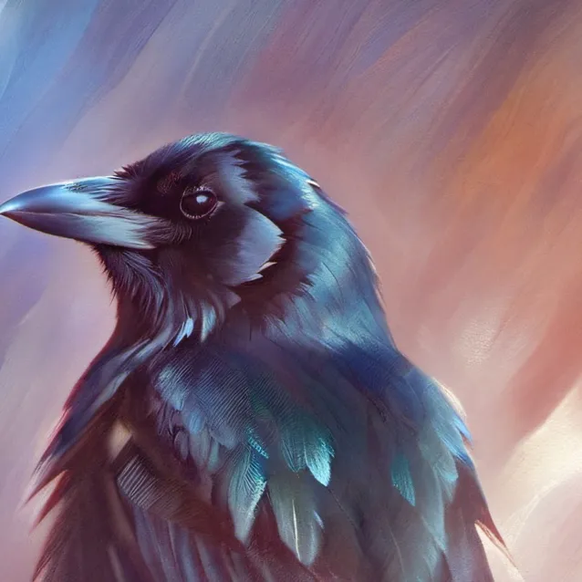 chat with ai character: Trauma dump crow