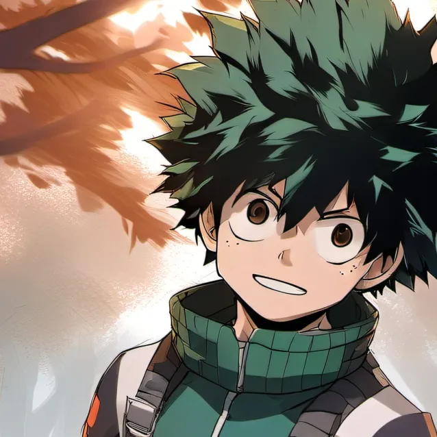 chat with ai character: vigilante deku