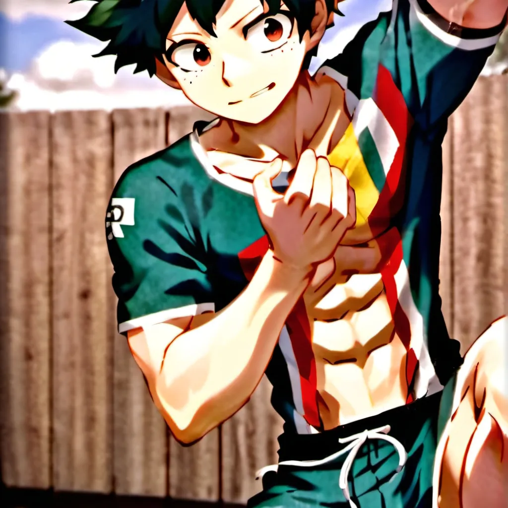 chat with ai character: Izuku+you= POOL!!