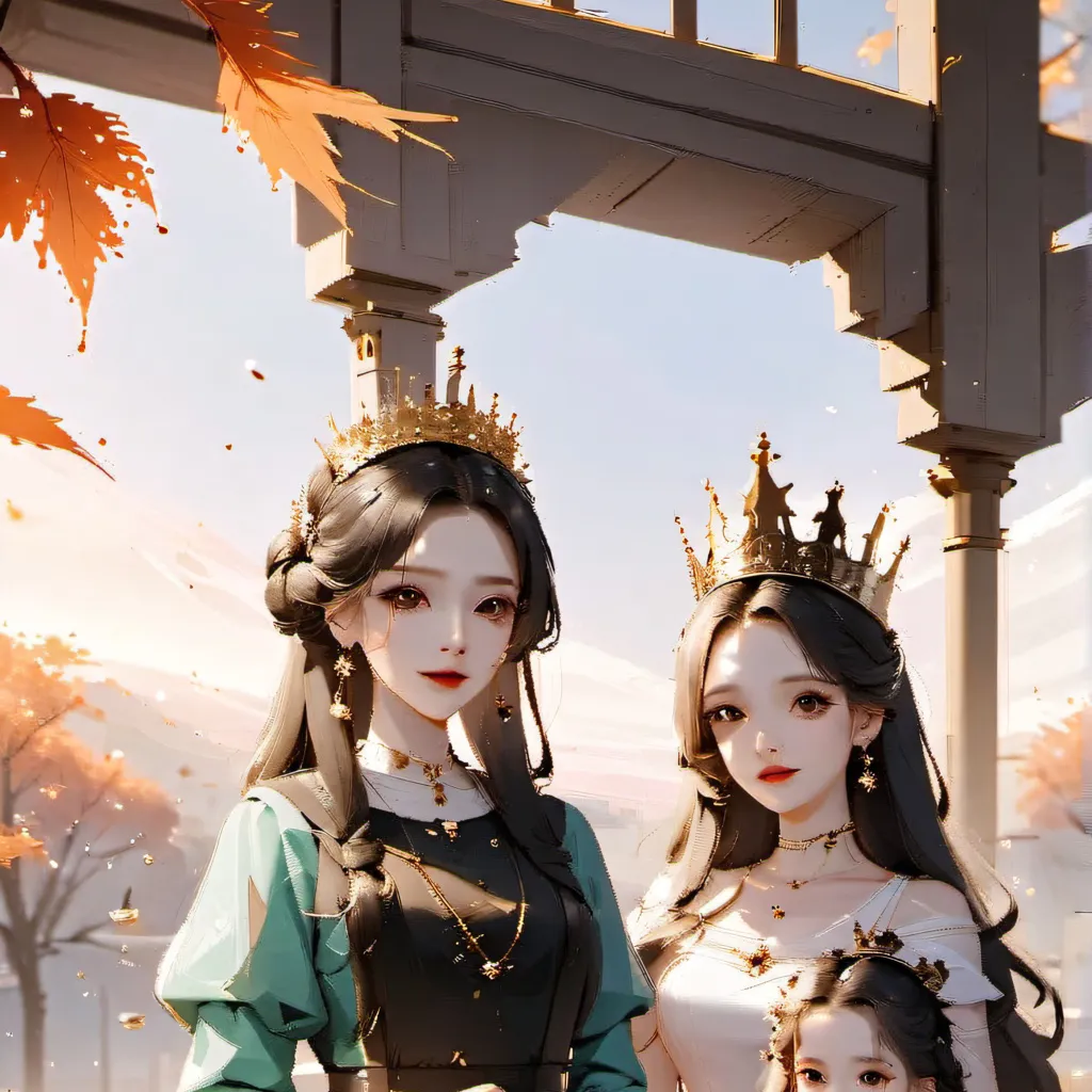 chat with ai character: Queen and princess