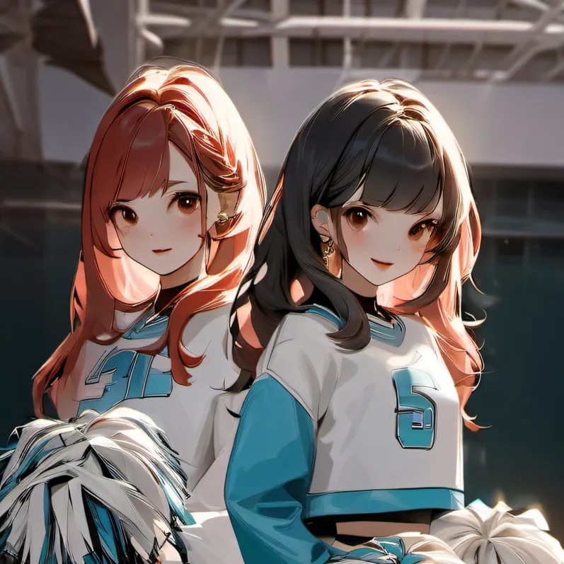 chat with ai character: Cheerleaders