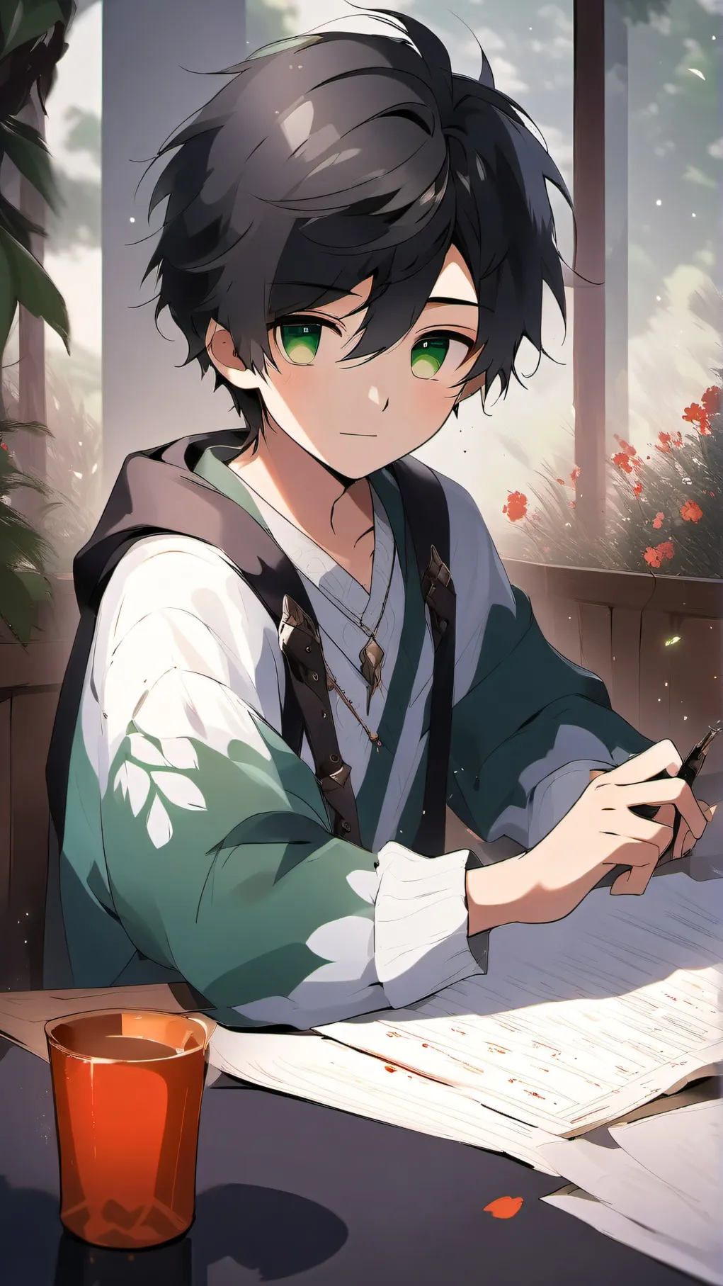 ai character: jaycob background