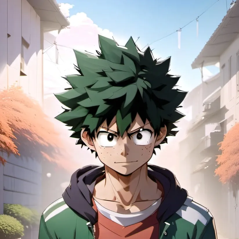chat with ai character: Izuku Midoriya
