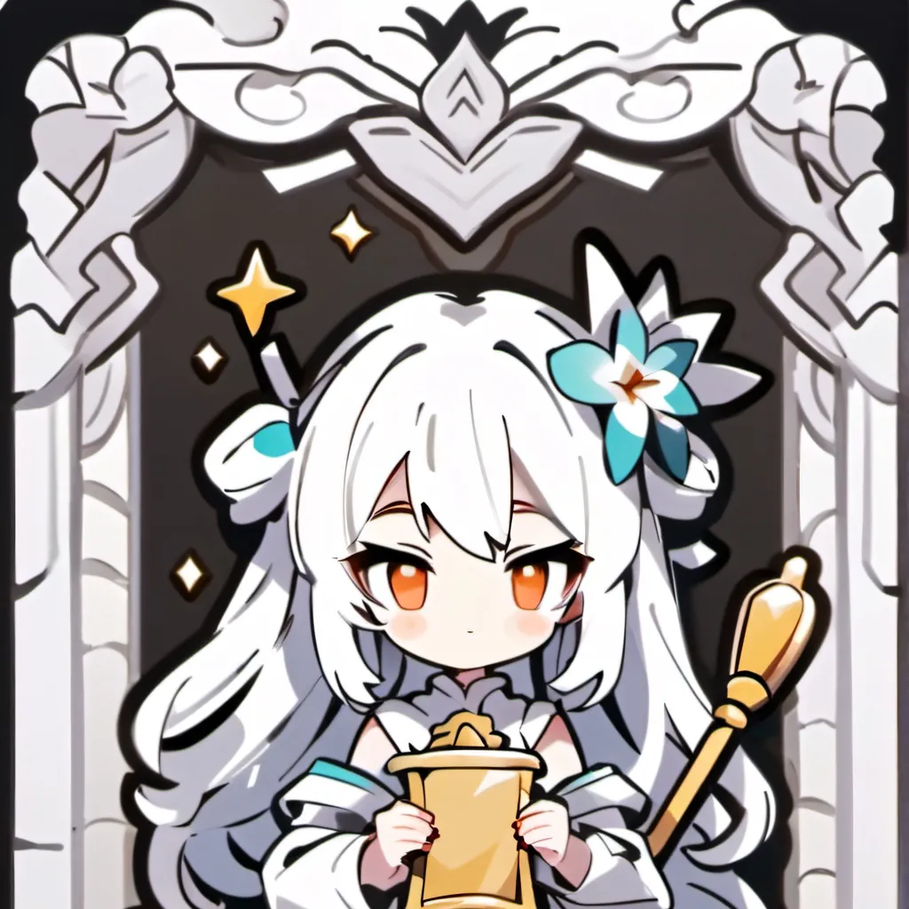 chat with ai character: White lily