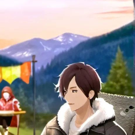 chat with ai character: The camp!