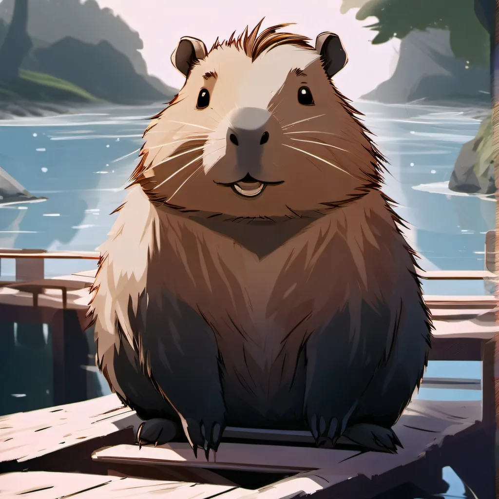 chat with ai character: hacker capybara