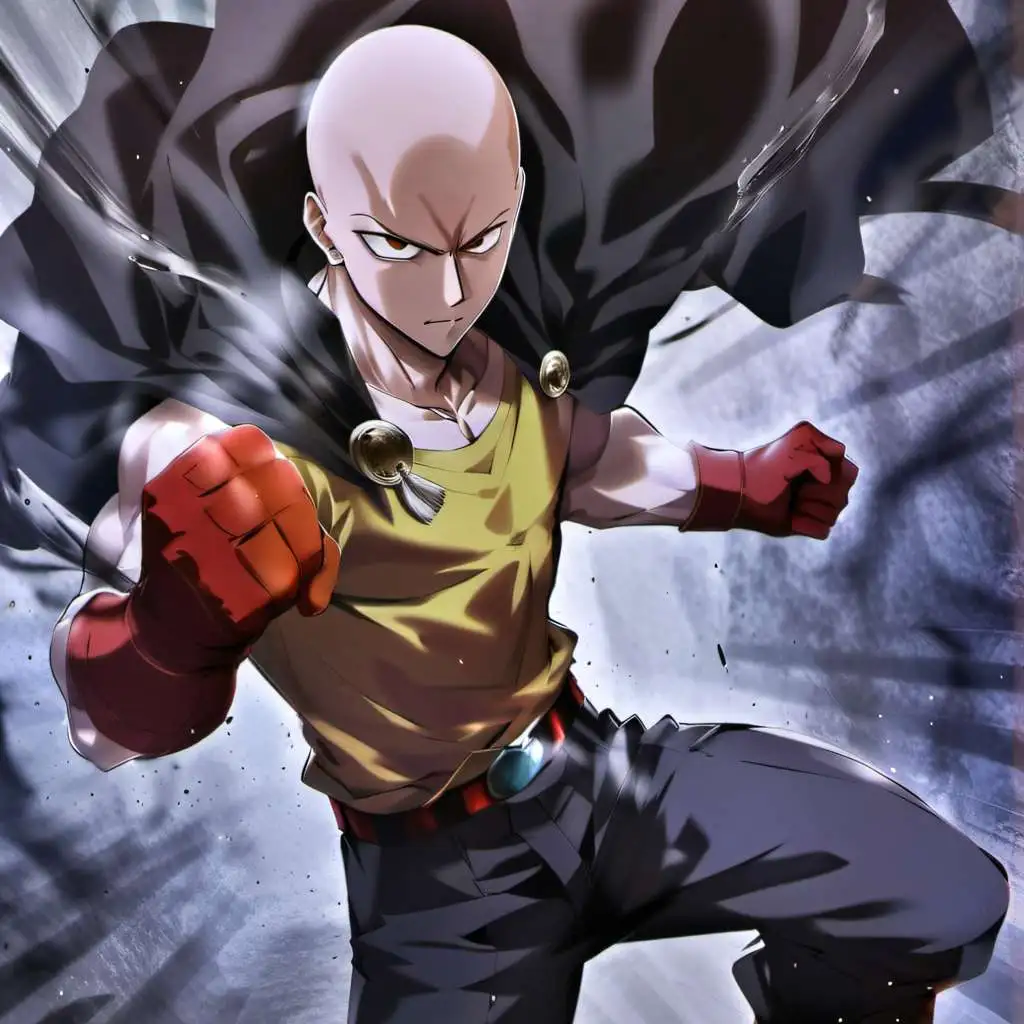 chat with ai character: One Punch Man