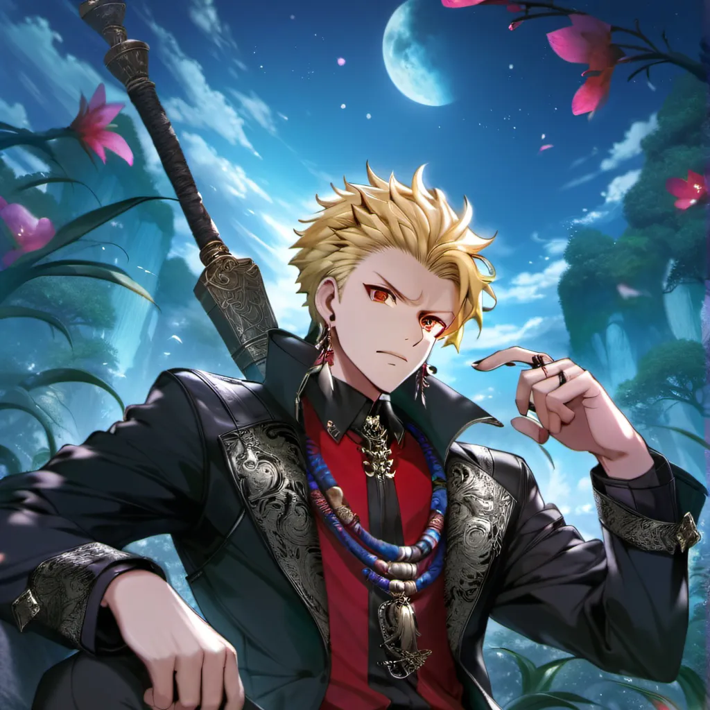 chat with ai character: Gilgamesh 