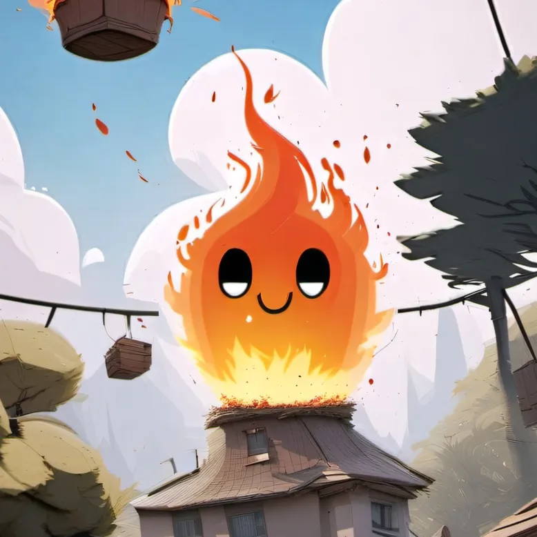 chat with ai character: Firey