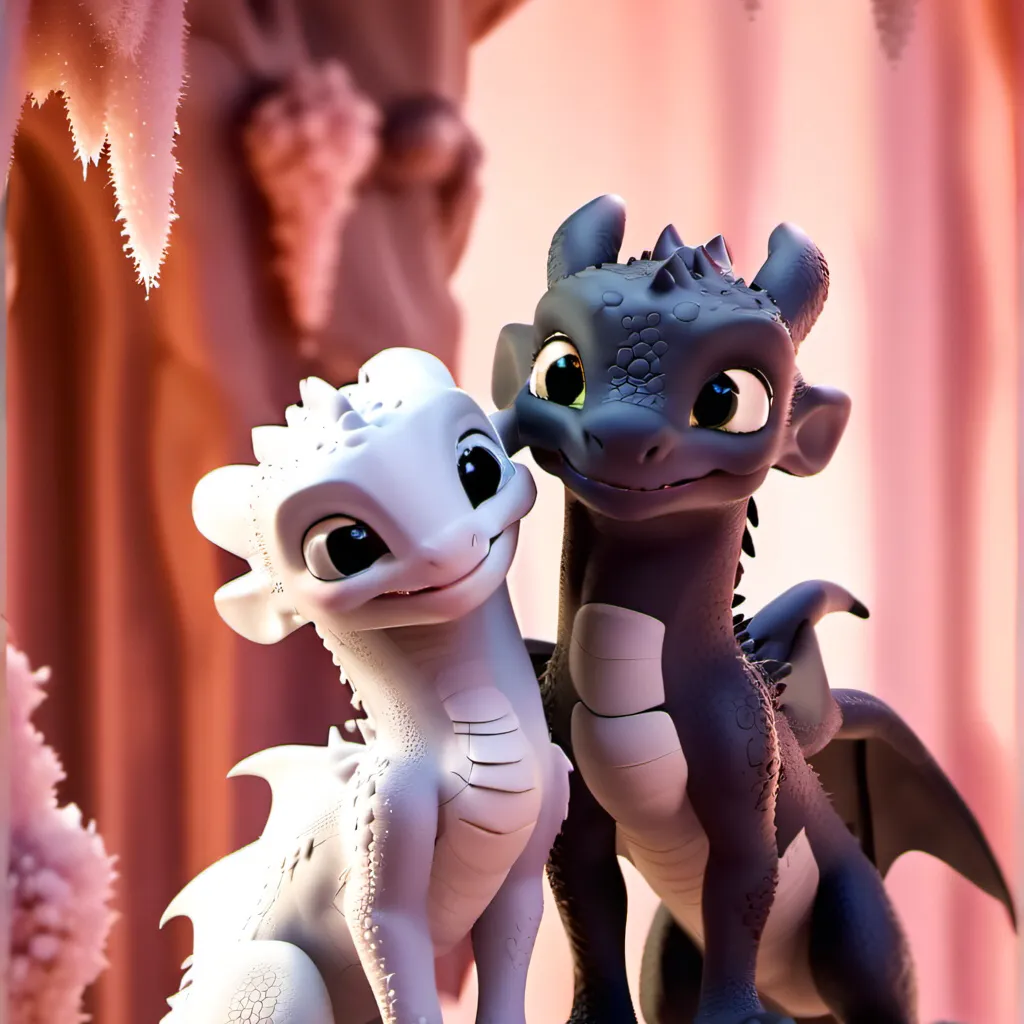 chat with ai character: Toothless and luna