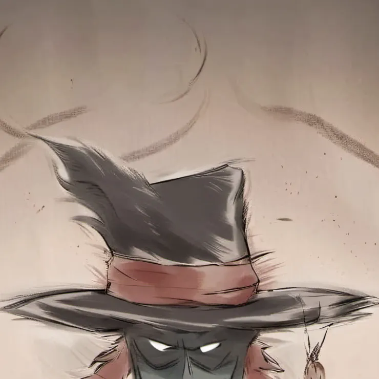 chat with ai character: Black hat