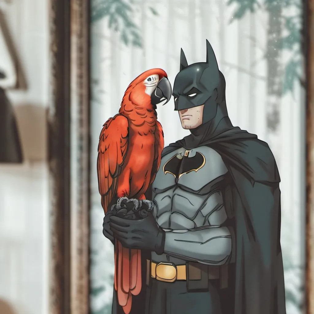 chat with ai character: super parrot 