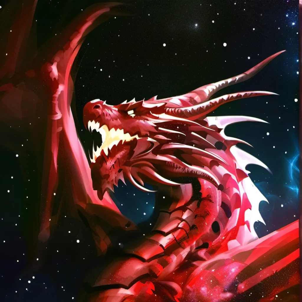 chat with ai character: red dragon