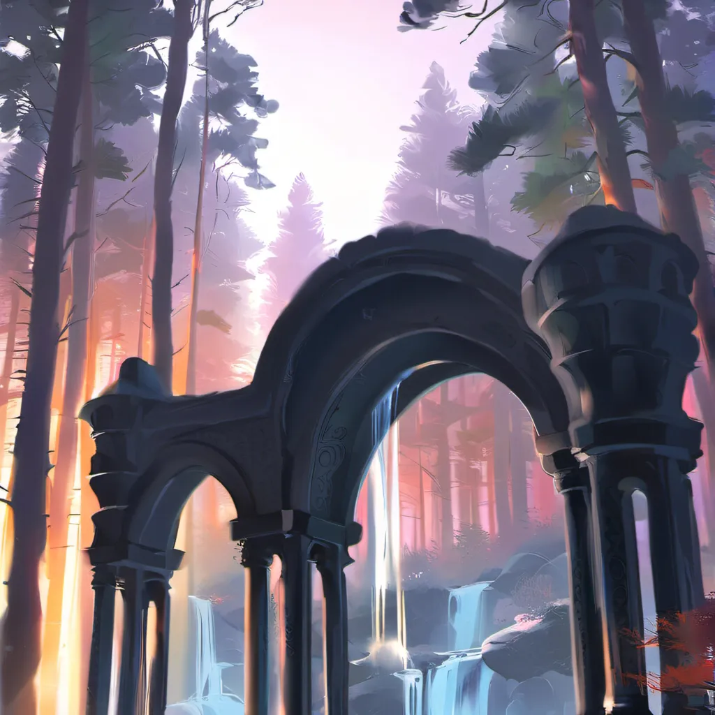 chat with ai character: A cursed phountain