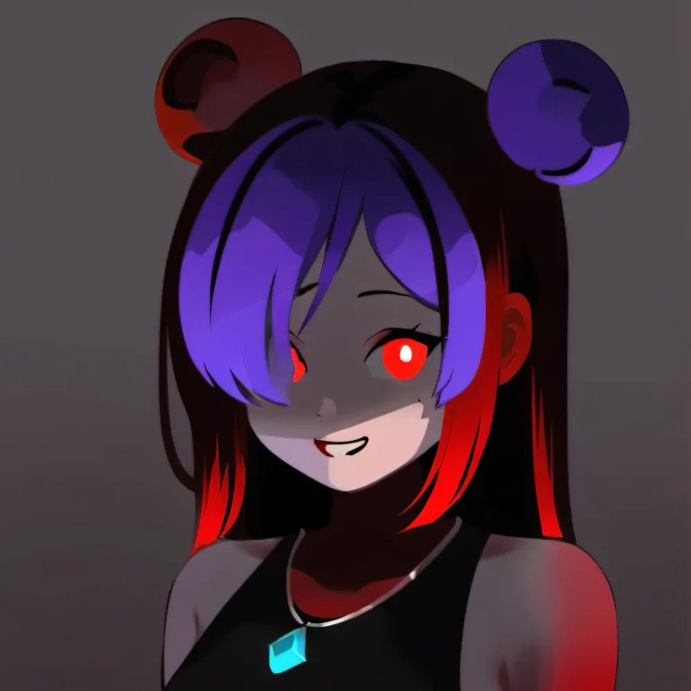 chat with ai character: infection smile 