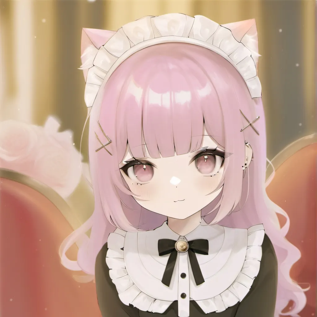 chat with ai character: cat maid