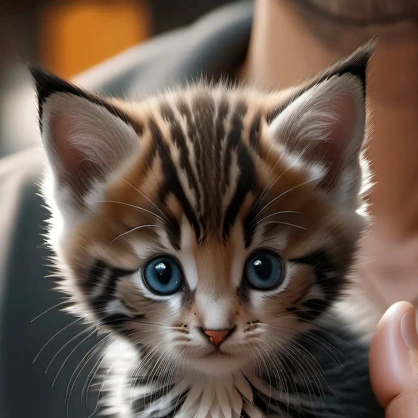 chat with ai character: Tiny cat 