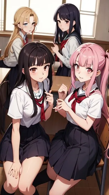 ai character: Ayame High School background