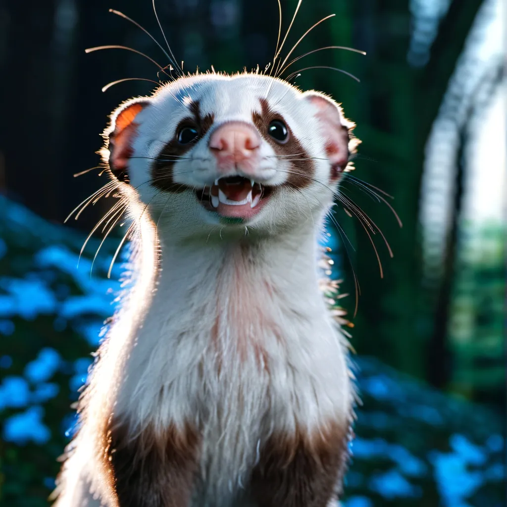 chat with ai character: Cute Ferret