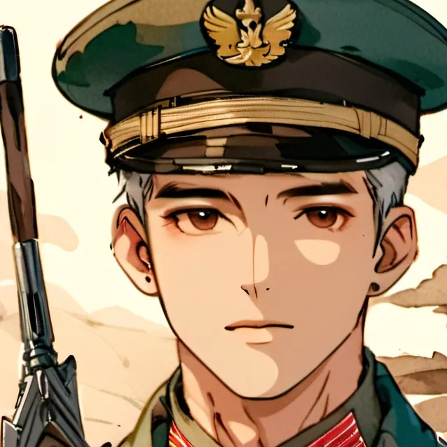 chat with ai character: Soldier dad