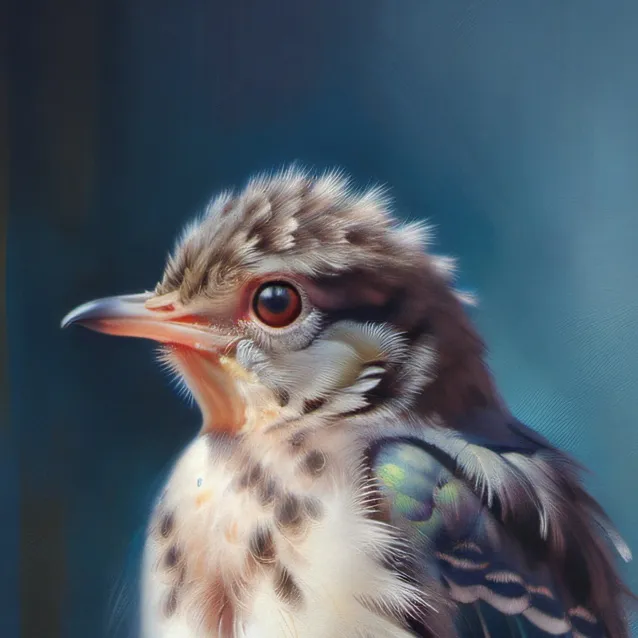 chat with ai character: Cuckoo chick