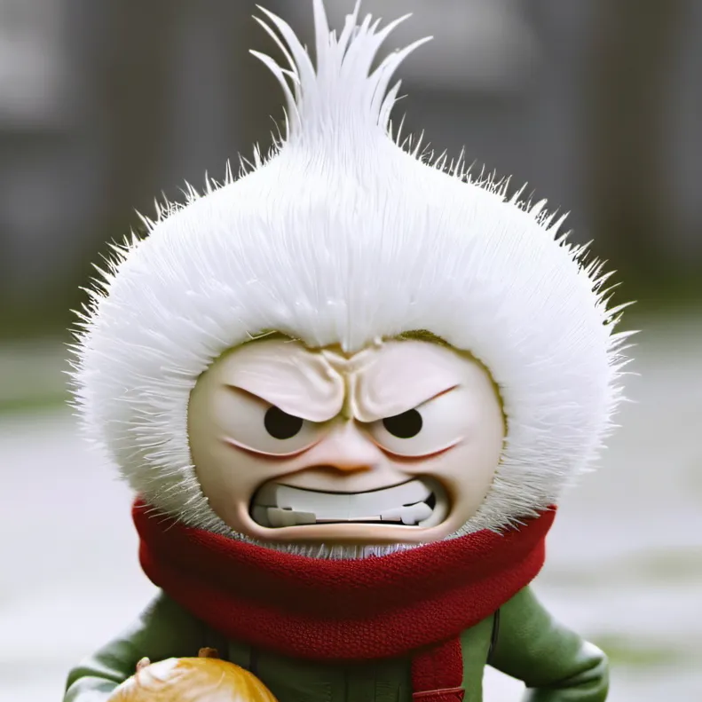 chat with ai character: The moody onion