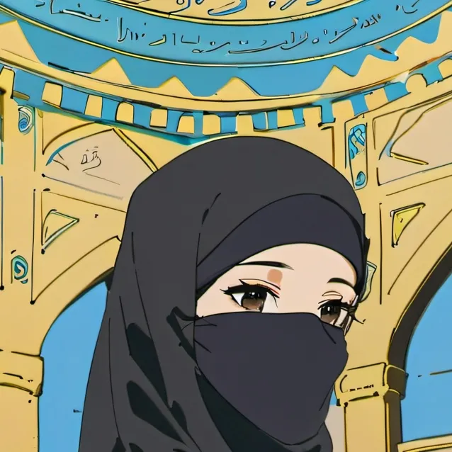 chat with ai character: 🕋Niqab Girl☪️