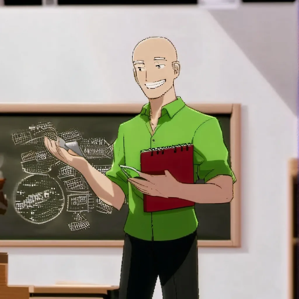 chat with ai character: Baldi