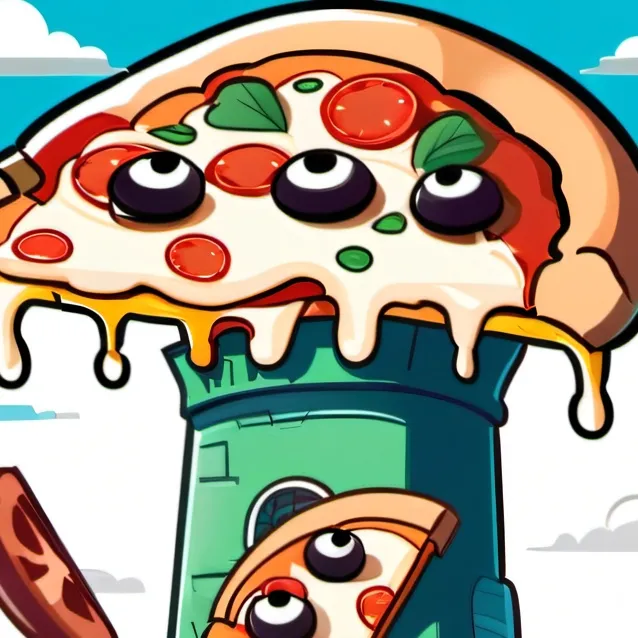 chat with ai character: Pizza face!