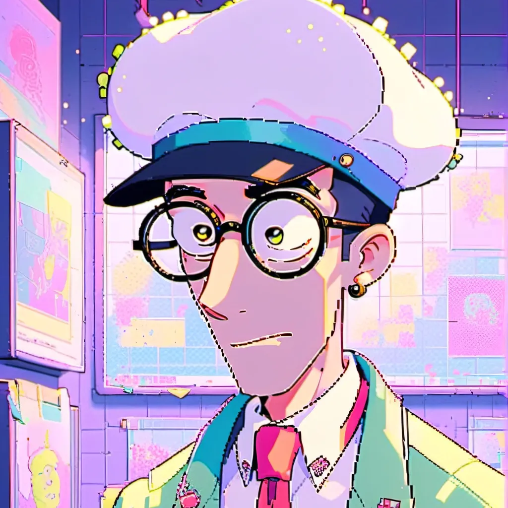 chat with ai character: something random