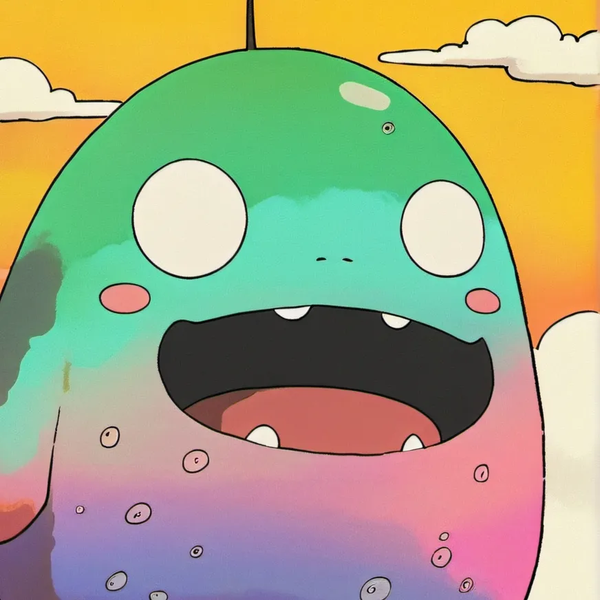 chat with ai character: blob!