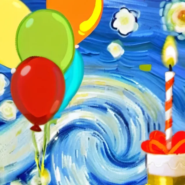 chat with ai character: talkies birthday 