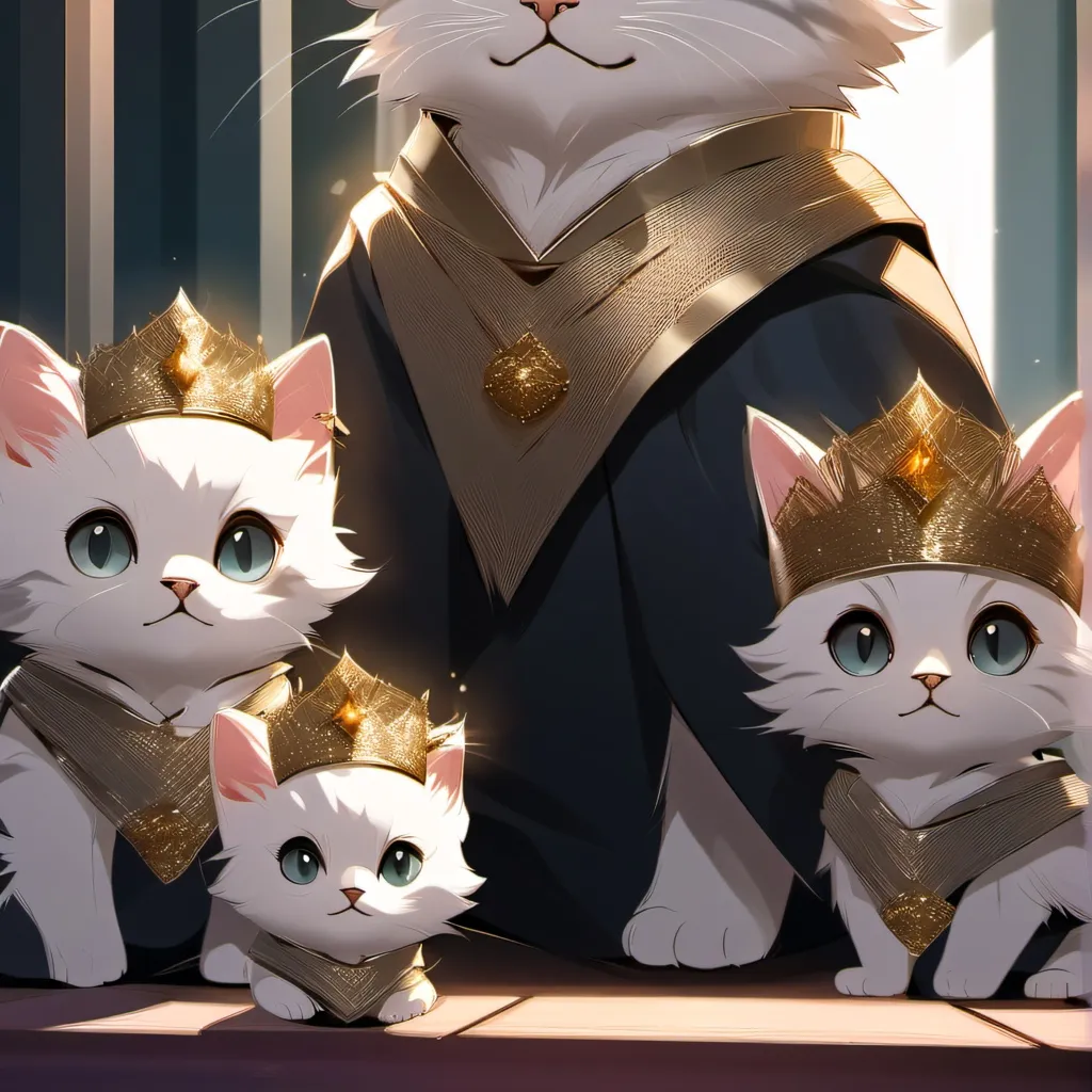 chat with ai character: rich cat family